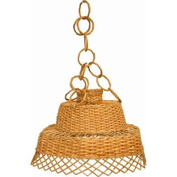 Dekorativní svítidlo Proutěné stínidlo na lustr Bl-008