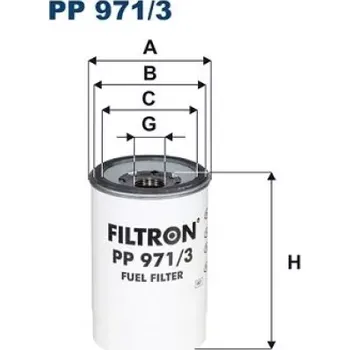 Palivový filtr FILTRON Palivový filtr PP 971/3