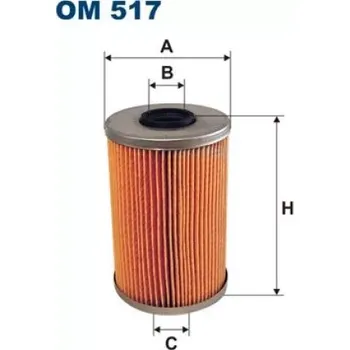 Filtr do auta FILTRON Olejový filtr OM 517