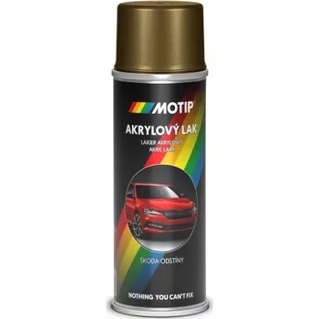 Silikonový sprej MOTIP Škoda mocca hnědá metalická 200ml