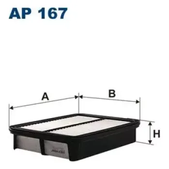 Vzduchový filtr FILTRON Vzduchový filtr AP 167