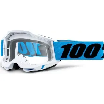 Příslušenství k helmě na motorku S100 ACCURI 100% brýle Novel, čiré plexi