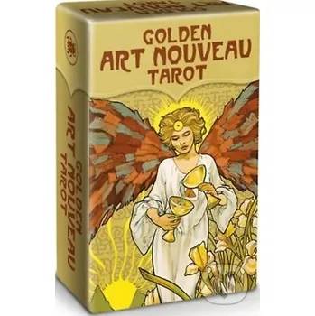 Populárně naučná literatura pro dospělé Golden Art Nouveau Tarot - Mini - Giulia of Massaglia Mystique
