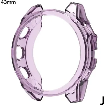 Hodinky Ochranný silikonový kryt Garmin Fenix 8 43mm Růžový + 5 let záruka a dárek ZDARMA