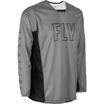 cyklistický dres cyklistický dres RADIUM, FLY RACING - USA (šedá/černá, vel. M)