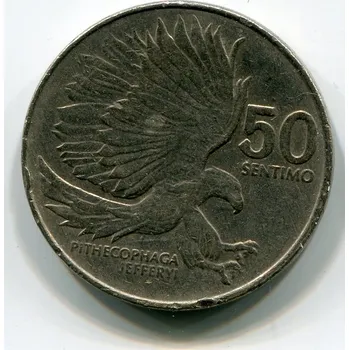 FILIPÍNY. 50 sentimo 1985.