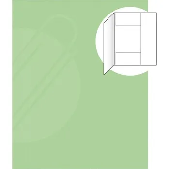 PAPIERNIK Odkládací mapa se 3 chlopněmi EKO 253 skládaná - zelená 446560