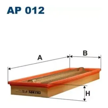 Vzduchový filtr FILTRON Vzduchový filtr AP 012
