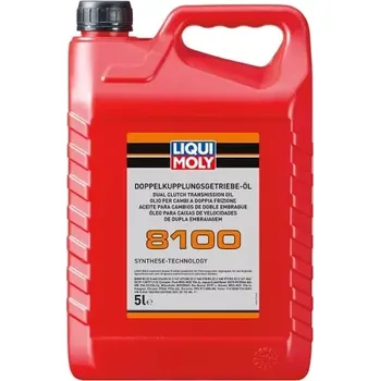 Převodový olej LIQUI MOLY 20626 PŘEVODOVÝ OLEJ 8100 PRO DVOUSPOJKOVÉ PŘEVODOVKY - 5L
