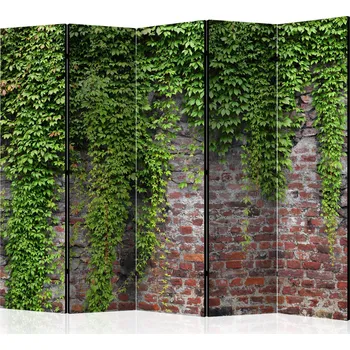 Paraván Paraván - Cihla a břečťan II Velikost: 225x172 cm, Provedení: Jednostranný