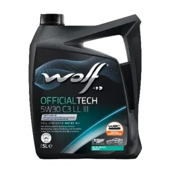 Motorový olej WOLF OFFICIALTECH 5W-30 C3 LLIII 5L