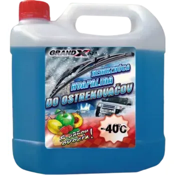 Náplň do chladiče a ostřikovače GRANDX Nemrznoucí směs do ostřikovačů -40°C 3L