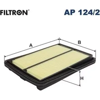 Vzduchový filtr FILTRON Vzduchový filtr AP 124/2