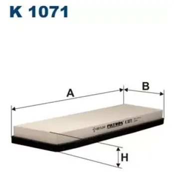 Kabinový filtr FILTRON Kabinový filtr K 1071