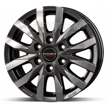 Alu kolo Borbet CW6 MAGP 6,5x17 6x130 ET62