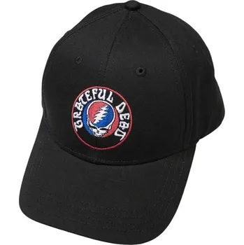 Kšiltovka Grateful Dead Steal Your Face Logo Kšiltovka Black