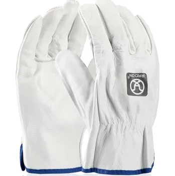 Pracovní oblečení ARDON Rukavice INDY, celokožené, s prodejní etiketou A1099/09-SPE Bílá 9 S prodejní etiketou