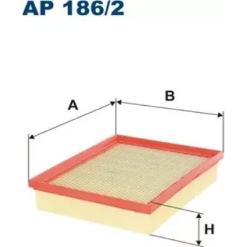 Vzduchový filtr FILTRON Vzduchový filtr AP 186/2