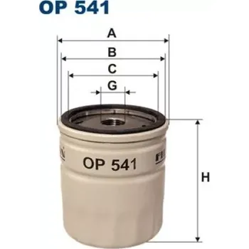 Filtr do auta FILTRON Olejový filtr OP 541