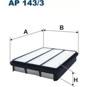 Vzduchový filtr FILTRON Vzduchový filtr AP 143/3