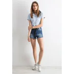 FPrice Džínové šortky s perlami tmavě modré Velikost: L