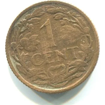 NIZOZEMÍ. 1 cent 1913.