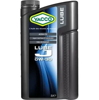 Motorový olej YACCO LUBE J 0W30 1L