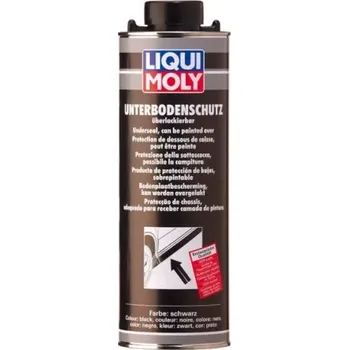 Odrezovač LIQUI MOLY 6114 OCHRANA PODVOZKU - ČERNÁ, PŘELAKOVATELNÁ, DÓZA - 1L