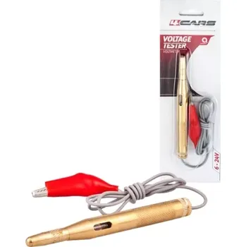 Autokosmetika 4CARS ZKOUŠAČKA NAPĚTÍ KOVOVÁ 6-24V