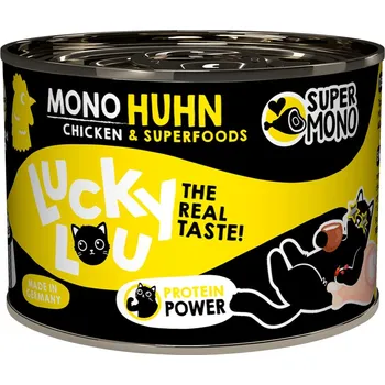 Krmivo pro kočku Lucky Lou SuperMono² kuře 6× 200 g