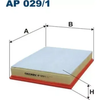 Vzduchový filtr FILTRON Vzduchový filtr AP 029/1