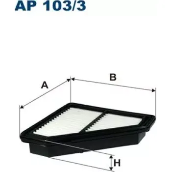 Vzduchový filtr FILTRON Vzduchový filtr AP 103/3