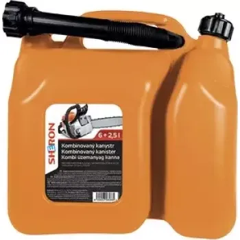 SHERON Kanystr kombinovaný oranžový 6+2,5L