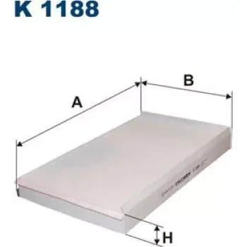 Kabinový filtr FILTRON Kabinový filtr K 1188