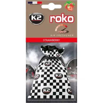 Vůně do auta K2 ROKO RACE STRAWBERRY - osvěžovač vzduchu 25G