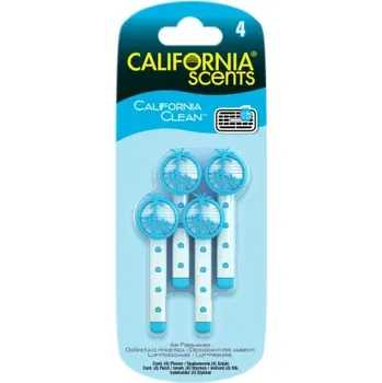 California Scents VENT STICKS SINGLE SCENT California Clean