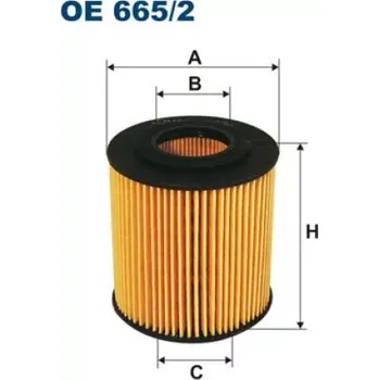 Filtr do auta FILTRON Olejový filtr OE 665/2