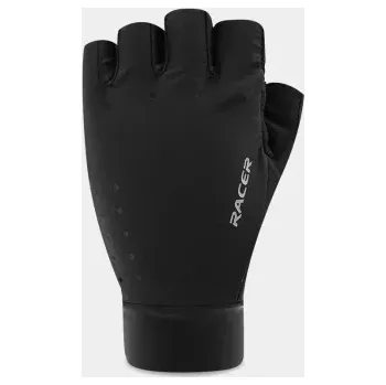 Cyklistické rukavice cyklo rukavice IZOAR, RACER (černá, vel. S)