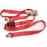 ACI Upínací popruhy pro uchycení vozidel přes kolo, 5 t, dvojité háky + 3x protiskluzový segment, račna