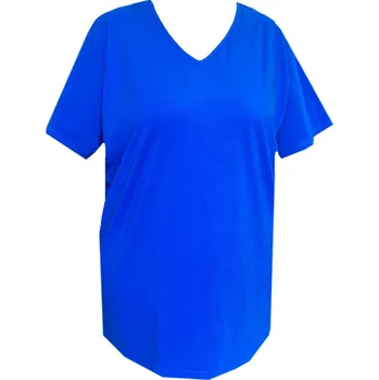 Dámské tričko Maxitriko s kapsami (bavlna, elastan) - v nadměrné velikosti 4291