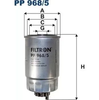 Palivový filtr FILTRON Palivový filtr PP 968/5