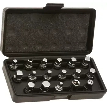 Nářadí na výměnu oleje SADA NADSTAVCŮ NA VÝPUSTNÉ ŠROUBY OLEJOVÝCH VAN A OLEJOVÉ FILTRY