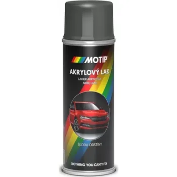 Silikonový sprej MOTIP Škoda šedá metalická 200ml