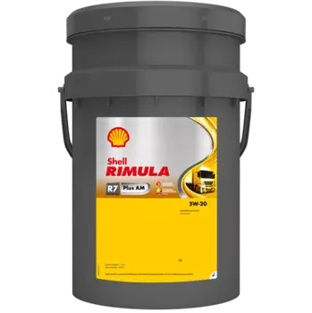 Motorový olej Shell Rimula R7 Plus AM 5W-20 20L