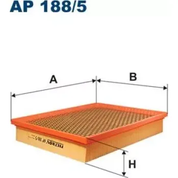 Vzduchový filtr FILTRON Vzduchový filtr AP 188/5