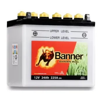 Motobaterie Banner Garden Bull 12V 12N24-3 24Ah 225A 52422