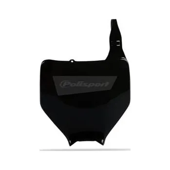 POLISPORT Přední registrační značka černá Kawasaki KX/KX-F & Suzuki RM-Z250 SUZUKI RM-Z 250 2004-2006