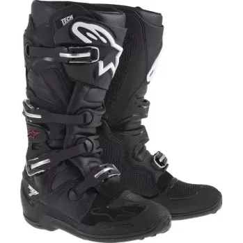 Moto oblečení boty Tech 7, ALPINESTARS (černé, vel. 40,5)