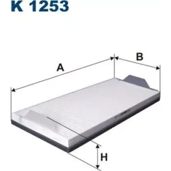 Kabinový filtr FILTRON Kabinový filtr K 1253