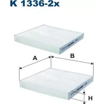 Kabinový filtr FILTRON Kabinový filtr K 1336-2x